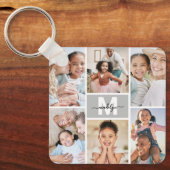 Eigene 6 FotoCollage erstellen Schlüsselanhänger (Vorderseite)