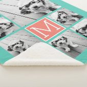 Eigene 8-FotoCollage hinzufügen - COLOR bearbeiten Sherpadecke (3/4)