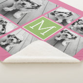 Eigene 8-FotoCollage hinzufügen - COLOR bearbeiten Sherpadecke (3/4)