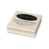 Eigene Adresse hinzufügen Gummistempel (Stempel)