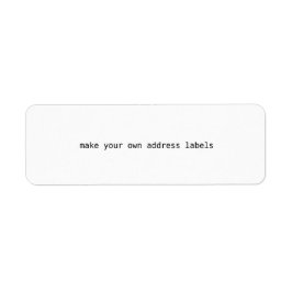 eigene Adressetiketten