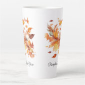 Eigene Ahornkaskade im Herbst Milchtasse (Vorderseite)