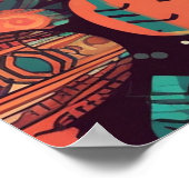 Eigene Amerikanische Ureinwohner Art Print Poster (Ecke)