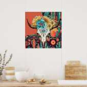 Eigene Amerikanische Ureinwohner Art Print Poster (Küche)