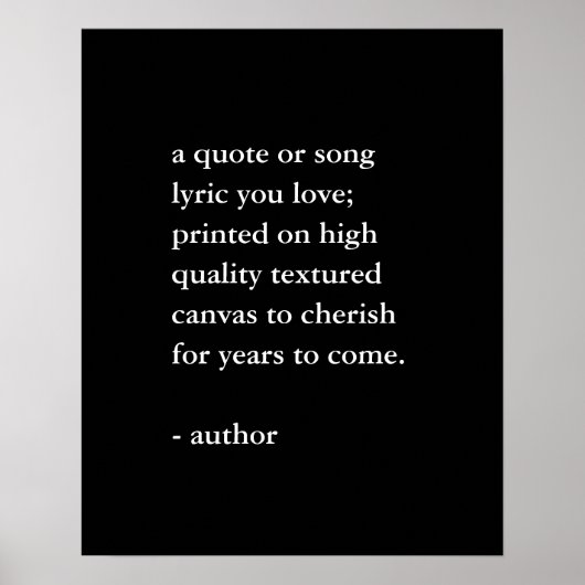 Eigene Angebotsausgabe Poster (Vorne)