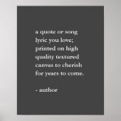 Eigene Angebotsausgabe Poster (Vorne)