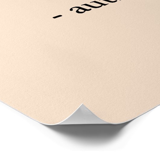 Eigene Angebotsausgabe Poster (Ecke)