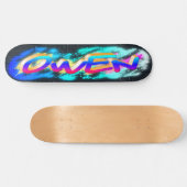 EIGENE angepasste Graffiti-Skateboard Skateboard (Horizontal)