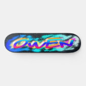 EIGENE angepasste Graffiti-Skateboard Skateboard (Horizontal)