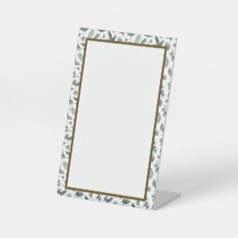 Eigene Anmeldung in Pine Sockelschild