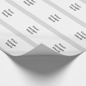 Eigene Anpassung Geschenkpapier (Ecke)