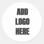 Eigene Anpassung Runder Aufkleber (Vorderseite)