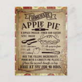 Eigene Apple Pie Rezept| Postkarte (Vorderseite)