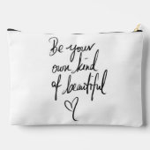 Eigene Art von Schönheit Zubehörtasche (Rückseite)