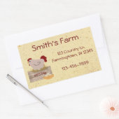 Eigene Aufkleber für frische Eier (Umschlag)