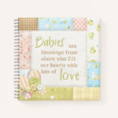 Eigene Babys sind ein Segen Notizblock (Vorderseite)