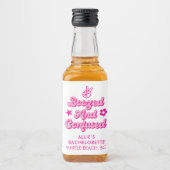 Eigene Bachelorette verstärkt und verwirrt Alkoholflaschenetikett (Vorderseite)