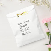 Eigene Bäckerei fügen Sie Ihren eigenen Textnamen Geschenktütchen (Versiegelt)