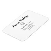 Eigene Bäckerei fügen Sie Ihren eigenen Textnamen  Magnet (Linke Seite)