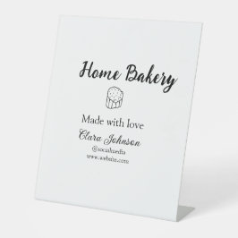 Eigene Bäckerei fügen Sie Ihren eigenen Textnamen  Sockelschild