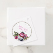 Eigene Bäckerei Kuchen einfachen qr Code Gefälte T Geschenkanhänger (Beispiel)