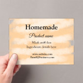 Eigene Bäckerei mit Liebe ergänzen die Website Acryleinladungen (Insitu (Handheld))