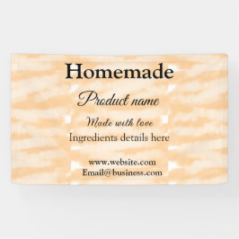 Eigene Bäckerei mit Liebe ergänzen die Website Banner