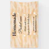 Eigene Bäckerei mit Liebe ergänzen die Website Banner (Vertikal)