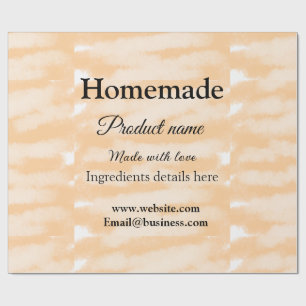 Eigene Bäckerei mit Liebe ergänzen die Website Geschenkpapier