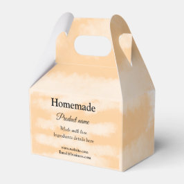 Eigene Bäckerei mit Liebe ergänzen die Website Geschenkschachtel