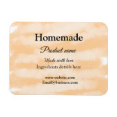 Eigene Bäckerei mit Liebe ergänzen die Website Magnet (Horizontal)