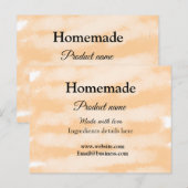 Eigene Bäckerei mit Liebe ergänzen die Website Postkarte (Vorne/Hinten)