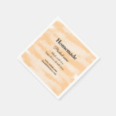 Eigene Bäckerei mit Liebe ergänzen die Website Serviette (Ecke)