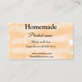 Eigene Bäckerei mit Liebe ergänzen die Website Visitenkarte