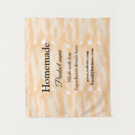 Eigene Bäckerei mit Liebe ergänzen die Website Wandteppich