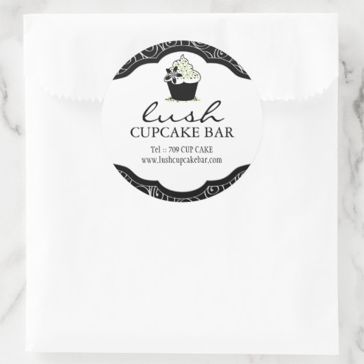 Eigene Bäckereimarken | Aufkleber (Tasche)