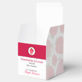 Eigene Bath-und Körperpackung | Erdbeere Geschenkschachtel (Geöffnet)