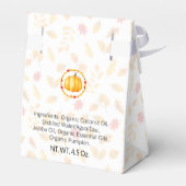 Eigene Bath-und Körperpackung | Kürbiskasten Geschenkschachtel (Rückseite)