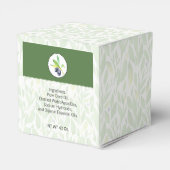 Eigene Bath-und Körperpackung | Olive Oil Box Geschenkschachtel (Rückseite)