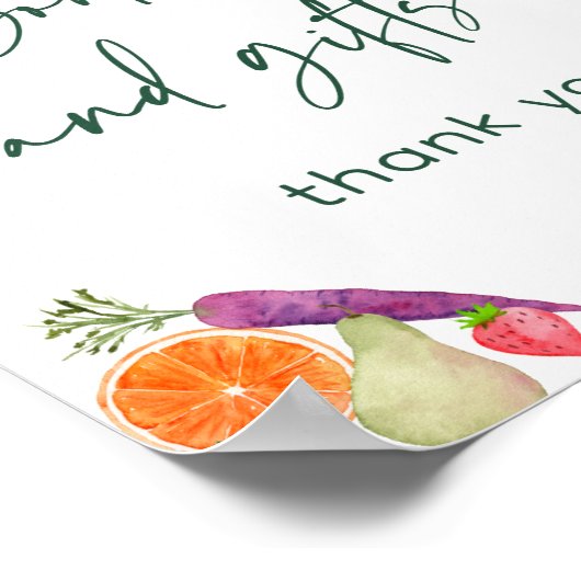 Eigene Bauern Marktbuch- und Geschenkzeichen Poster (Ecke)