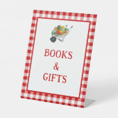 Eigene Bauern Marktbuch- und Geschenkzeichen Sockelschild (Vorderseite)