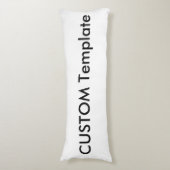 Eigene Baumwolle hypoallergene Körperkissen 20" x  (Vorderseite Vertikal)