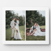 Eigene benutzerdefinierte 2-FotoCollage hinzufügen Fotoplatte (Vorderseite)