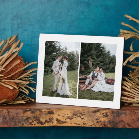 Eigene benutzerdefinierte 2-FotoCollage hinzufügen Fotoplatte (Seite)