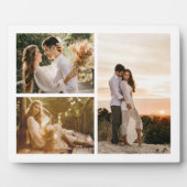 Eigene benutzerdefinierte 3-FotoCollage hinzufügen Fotoplatte (Vorderseite)