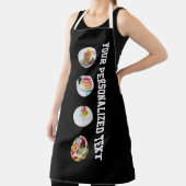 Eigene benutzerdefinierte 4-Foto- und Textformate Schürze (InSitu)