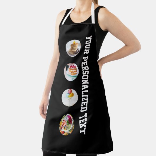 Eigene benutzerdefinierte 4-Foto- und Textformate  Schürze (InSitu)