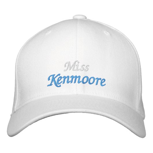 Eigene, bestickte Baseballkappe (Vorderseite)