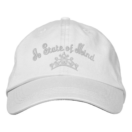 Eigene, bestickte Baseballkappe (Vorderseite)