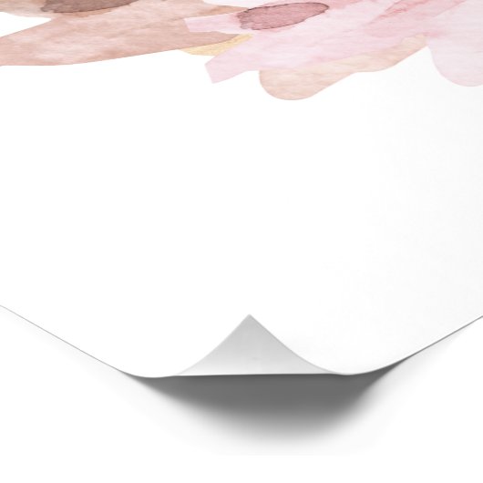 Eigene Bezeichnung Brauner Bär Poster (Ecke)